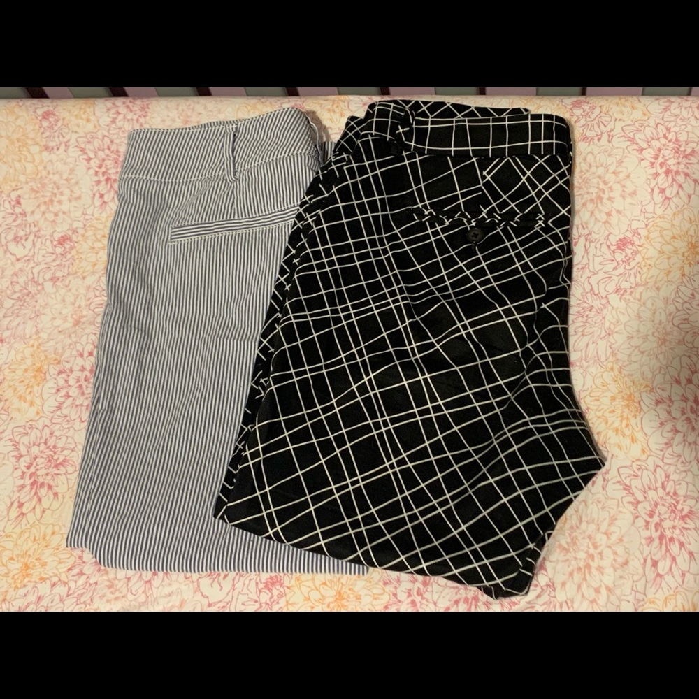 NY and Co Cropped Dress Pants Size 4